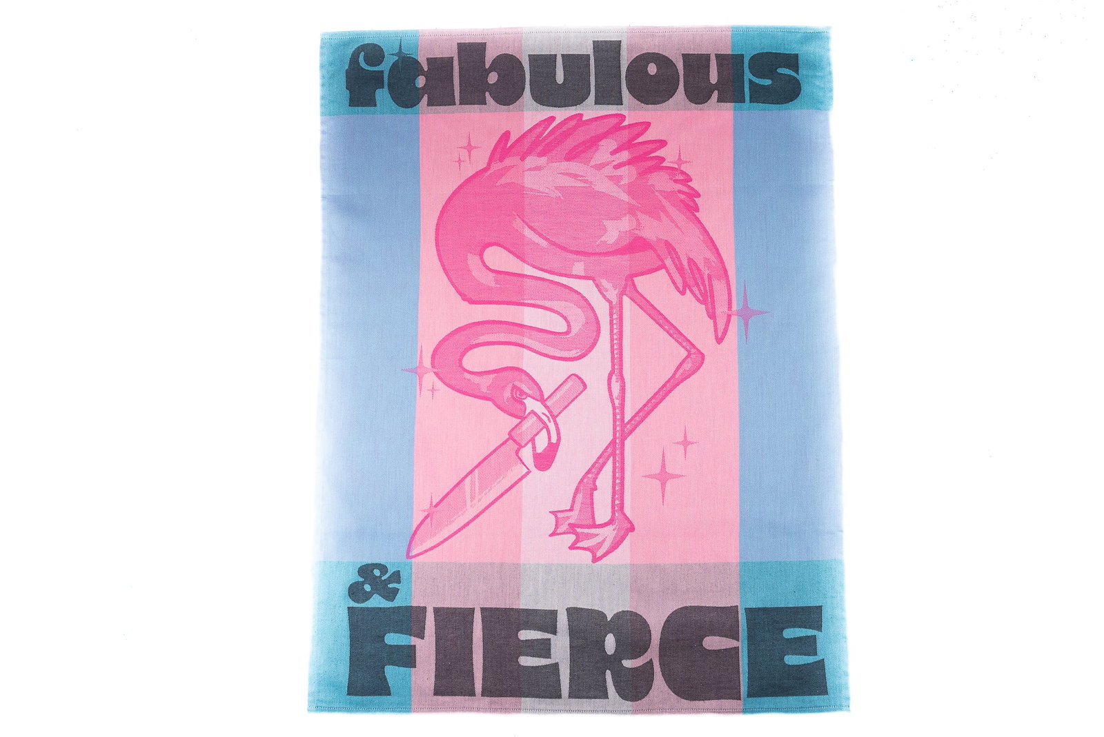 Image of Knifewear X Mike Hooves: Fabulous and FIERCE Tea Towel