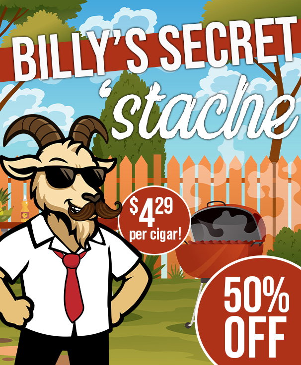 Billy’s Secret Stache
