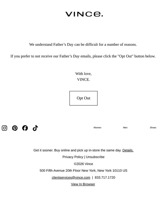 Not Interested In Hearing About Father’s Day?