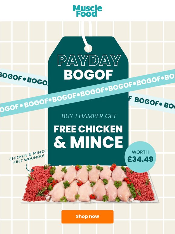 Your FREE payday hamper is waiting  —🤩
