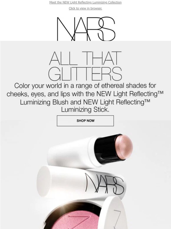 Shimmer all summer. Shine in every shade.
