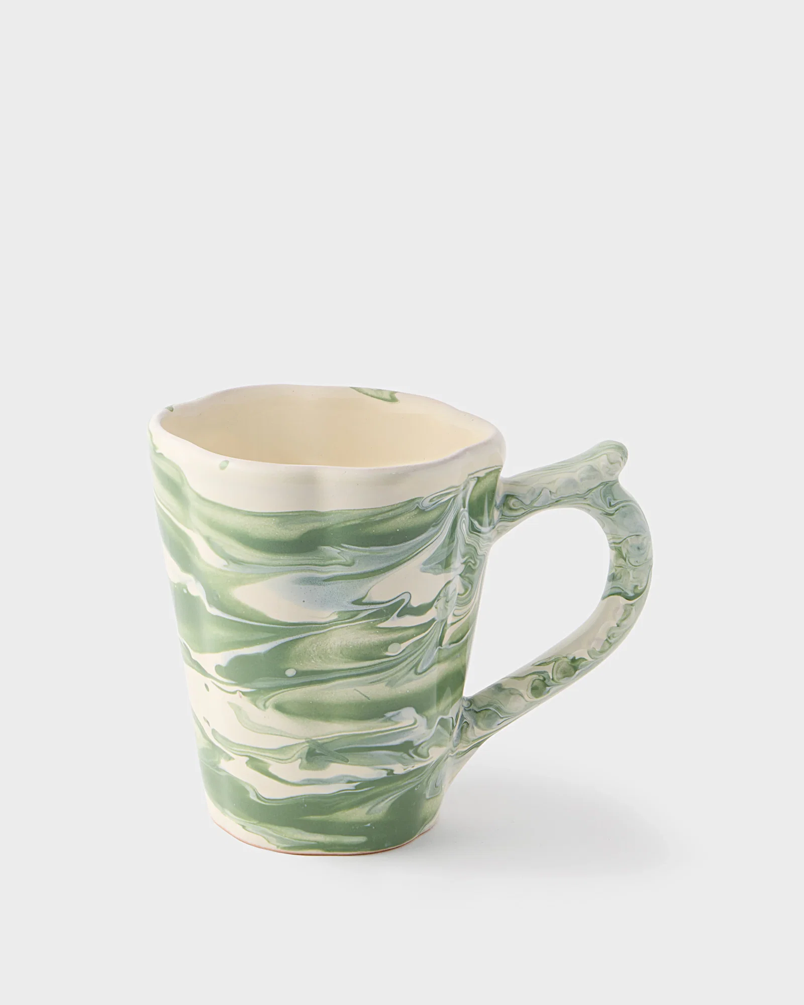 Image of Marbled Green Mug