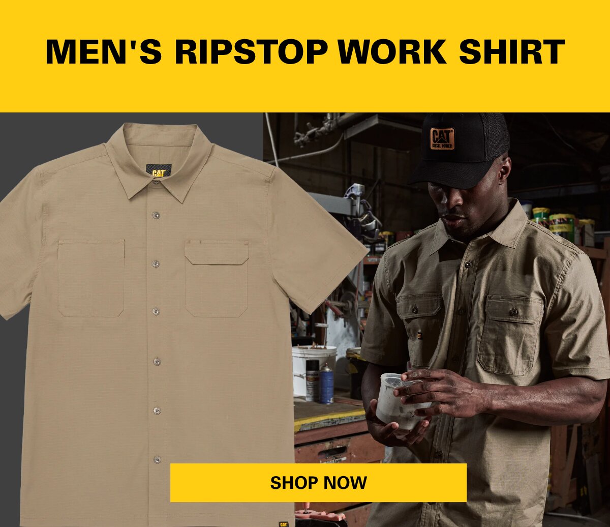 MEN'S RIPSTOP WORK SHIRT