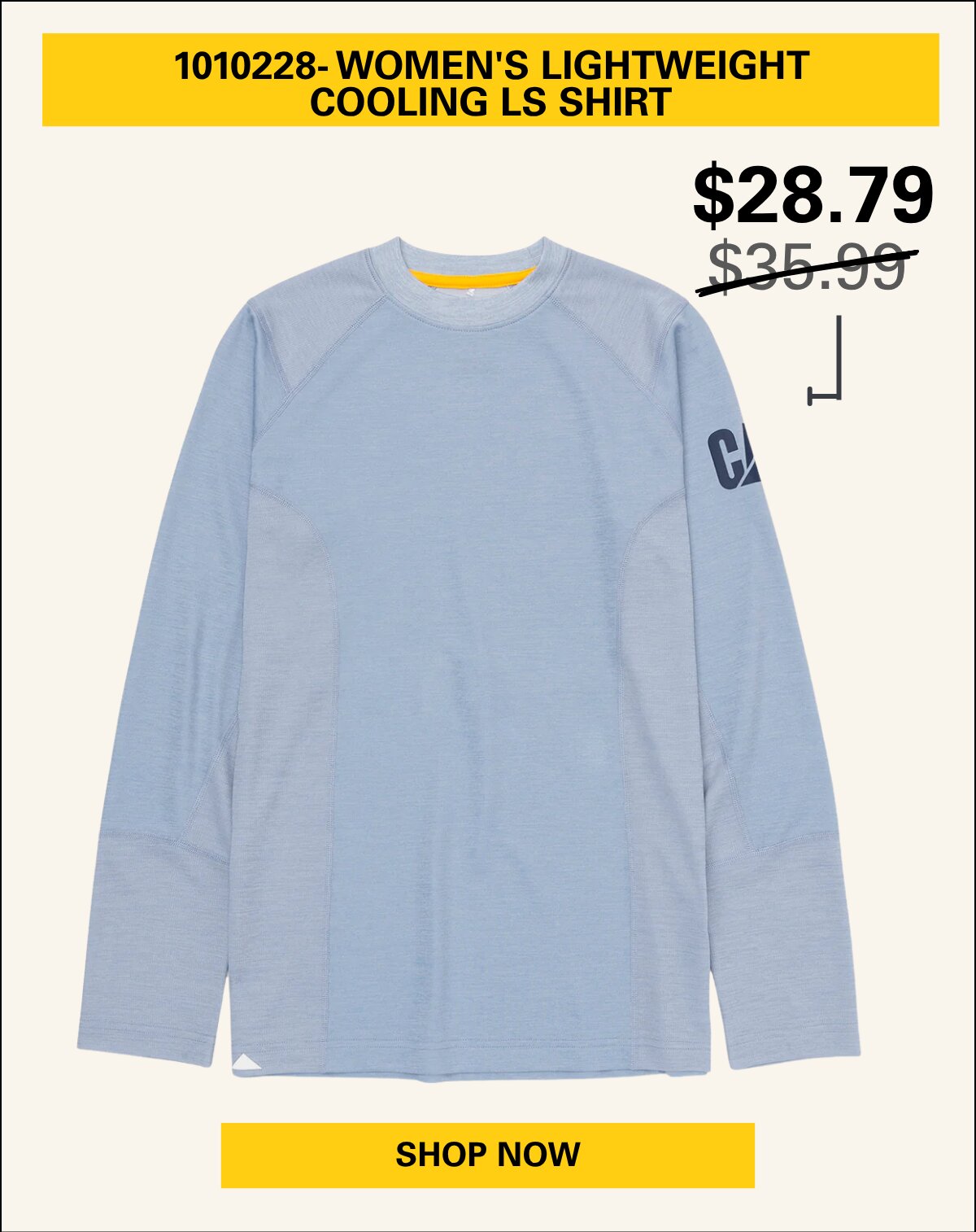 WOMEN'S LIGHTWEIGHT COOLING LS SHIRT