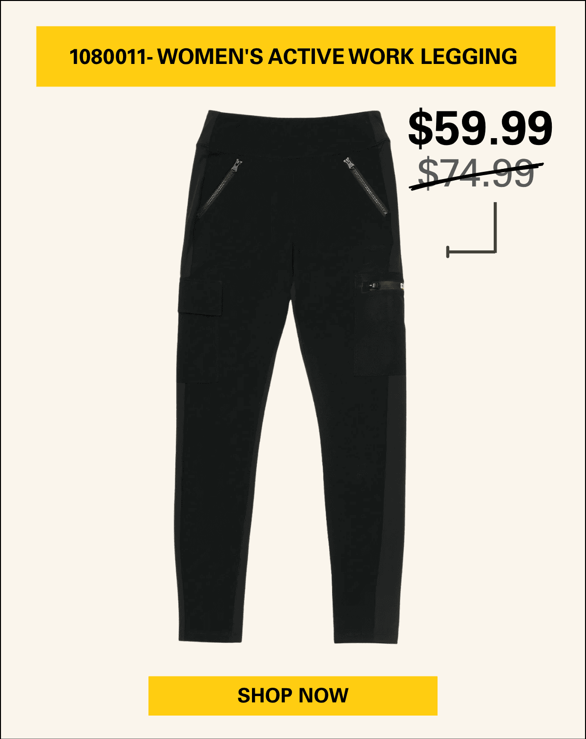 WOMEN'S ACTIVE WORK LEGGING