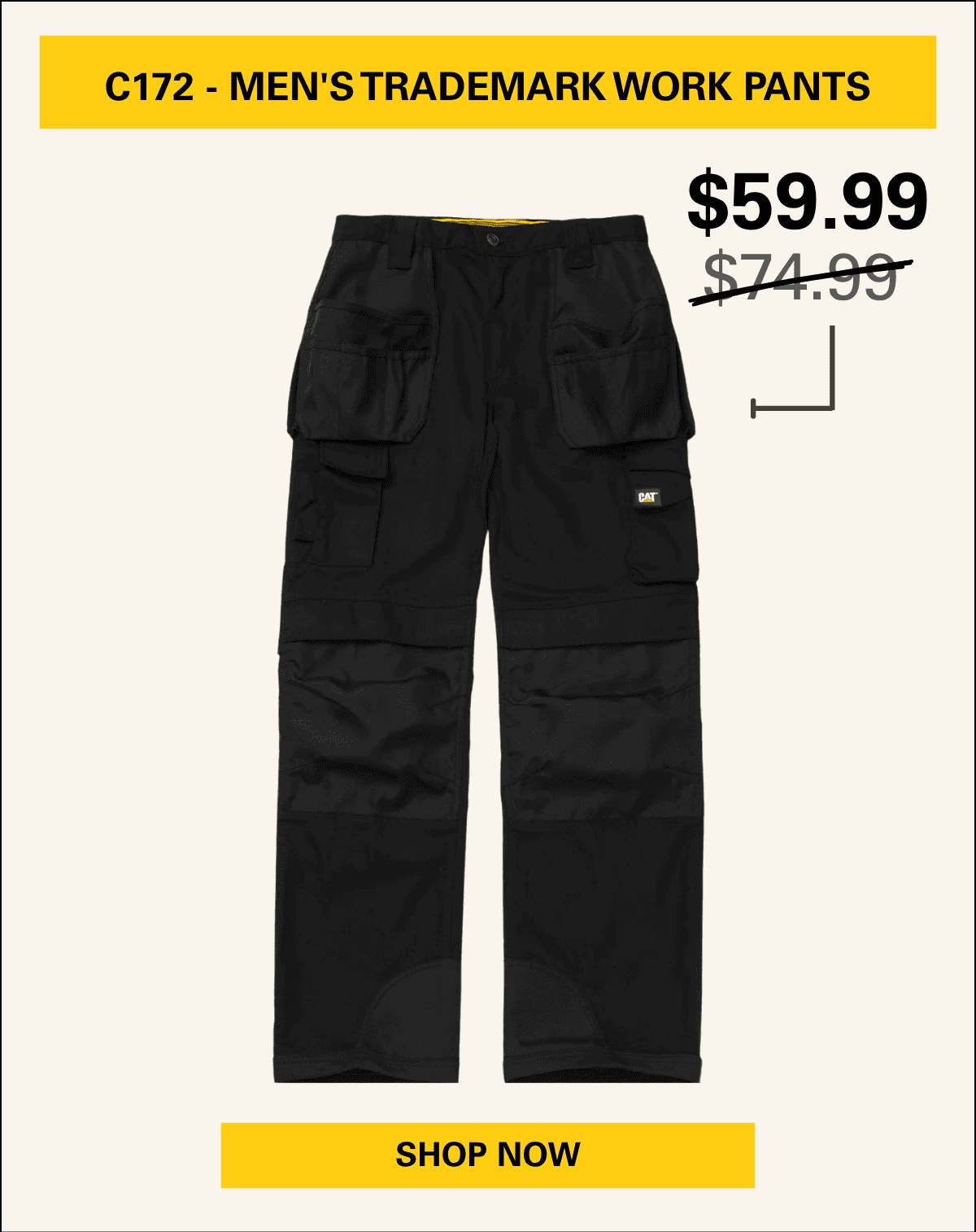 MEN'S TRADEMARK WORK PANTS
