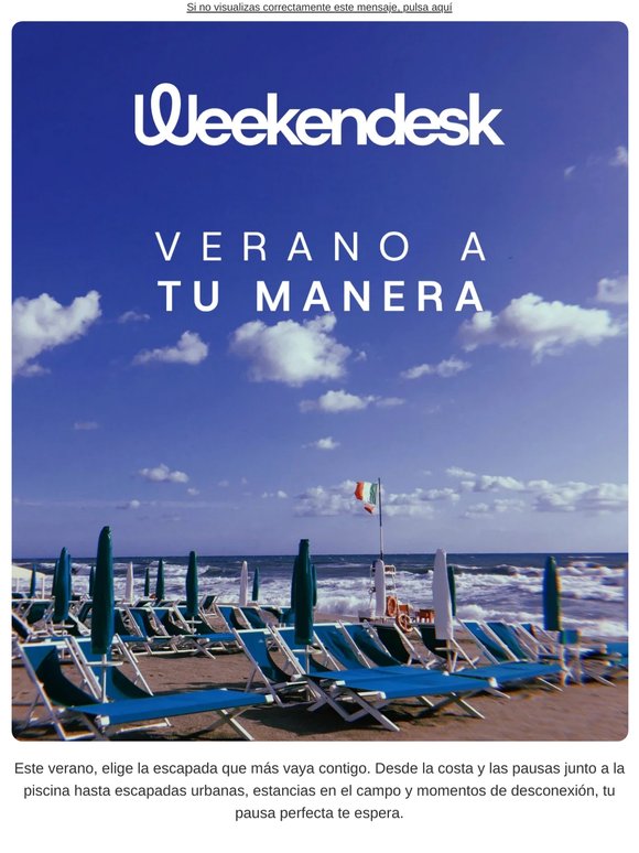 El verano, a tu manera