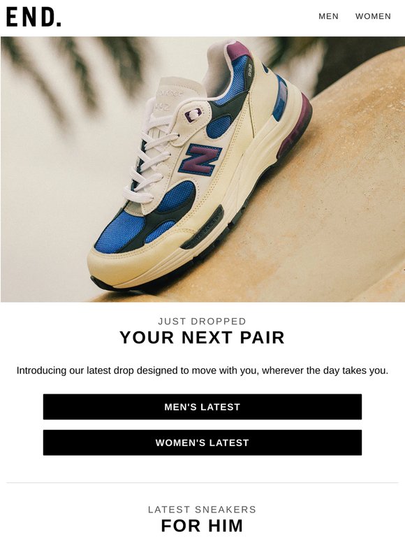 New in sneakers from adidas, Nike, New Balance & more