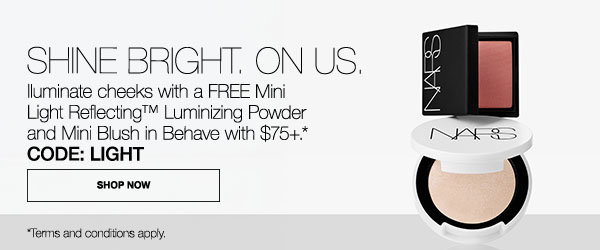 Shine Bright. On Us.