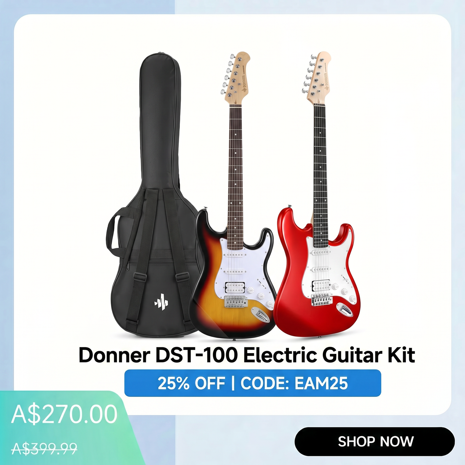 Donner DST-100 Electric Guitar Kit