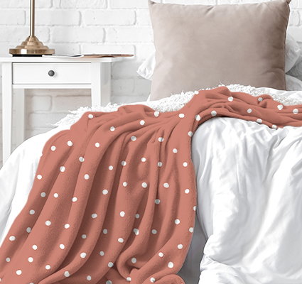 Polar fleece plus extra layer of plush