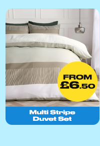 Multi Stripe Duvet Set