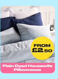 Plain Dyed Housewife Pillowcases