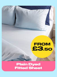 Plain Dyed Fitted Sheet