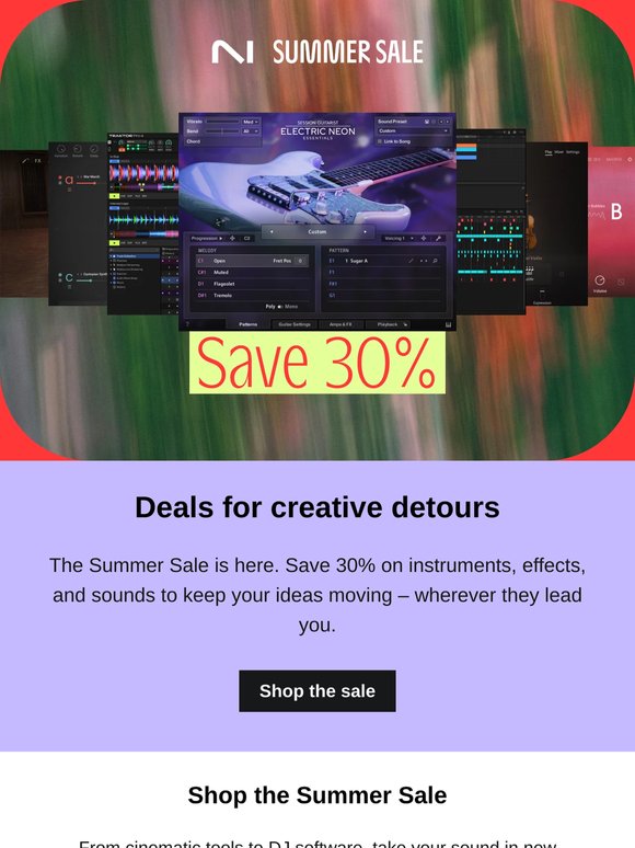 The Summer Sale is here