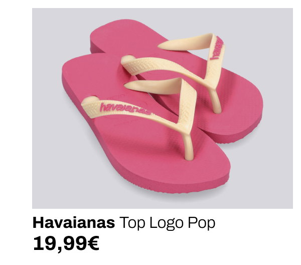 Chanclas Havaianas Top Logo Pop