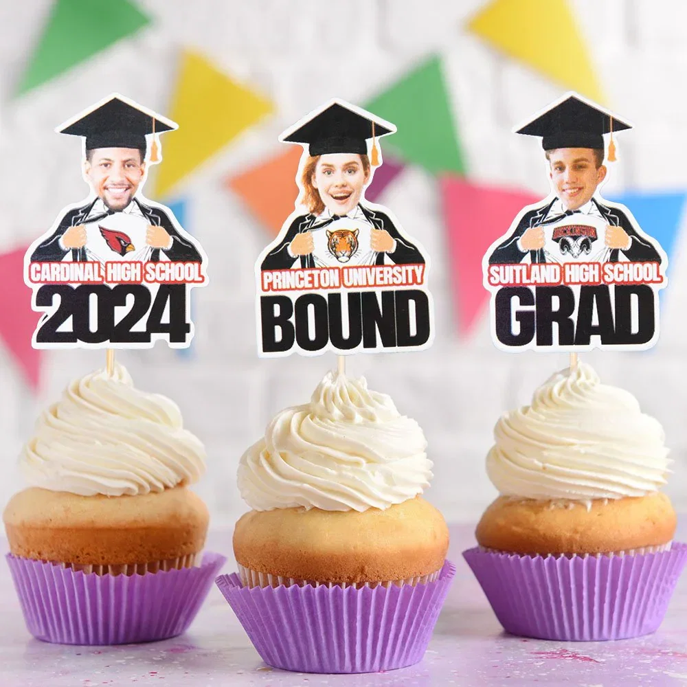 Graduation Cupcake Toppers