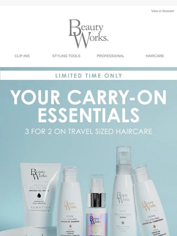 Don't forget to pack these... ✈️