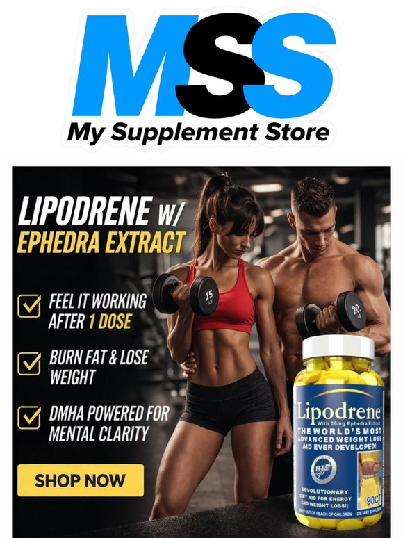 Have You Tried Lipodrene w/ Ephedra Yet 🔥