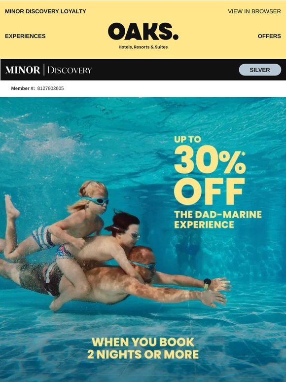 Minor DISCOVERY Early Access! 30%* off your next moment