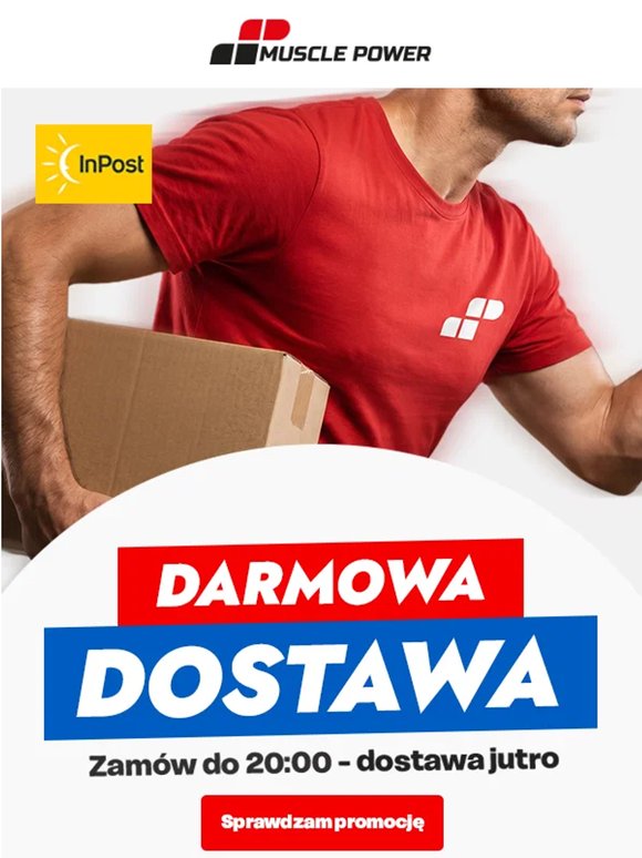 🚚💥 Dostawa za 0 zł + suplementy w super cenach! 💪🔥