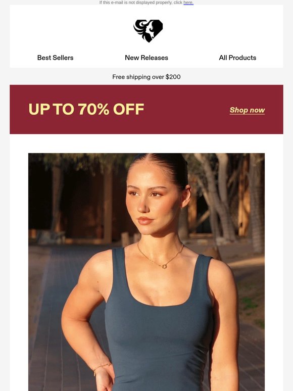 Up to 70% off Summer Sale