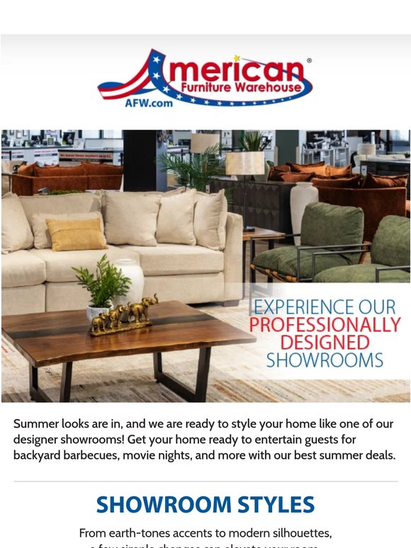 Showroom styles in your home
