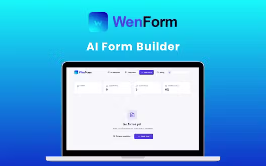 WenForm – AI Form Builder | Lifetime Access
