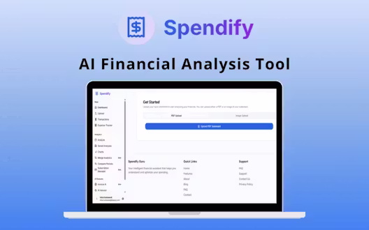 Spendify – AI Finance & Subscription Analysis Tool | Lifetime Access