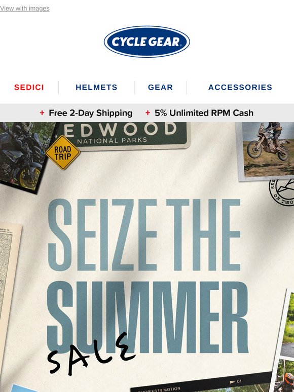 Up To 50% Off Fresh Gear, Parts & Accessories
