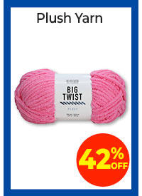 Plush Yarn - 42% Off