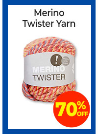 Merino Twister Yarn - 70% Off