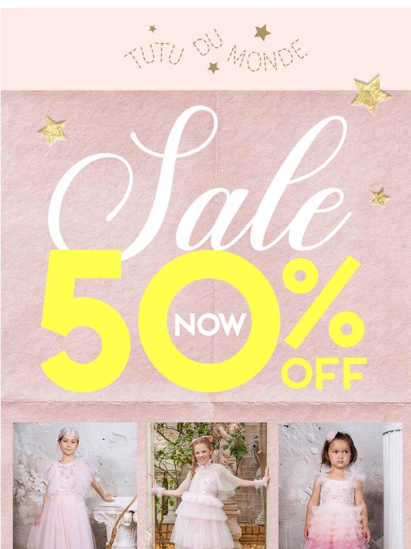 SALE NOW 50% OFF 🌼 Further reductions added