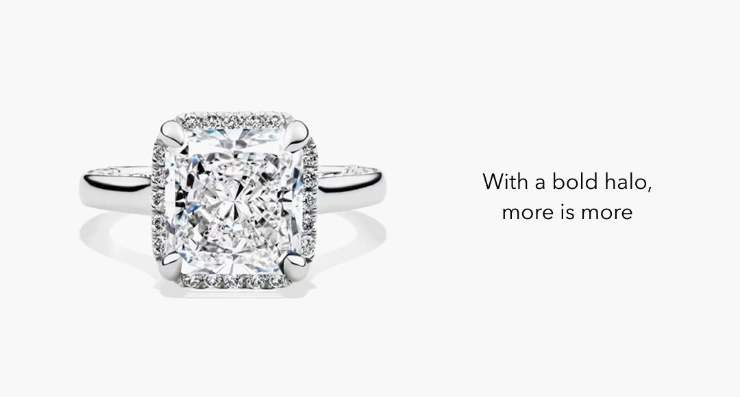 With a bold halo, more is more