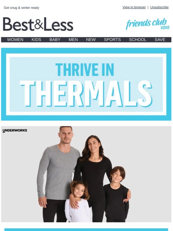 Stay Toasty In Thermals