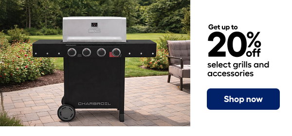 Get up to 20% off select grills and accessories. Shop now