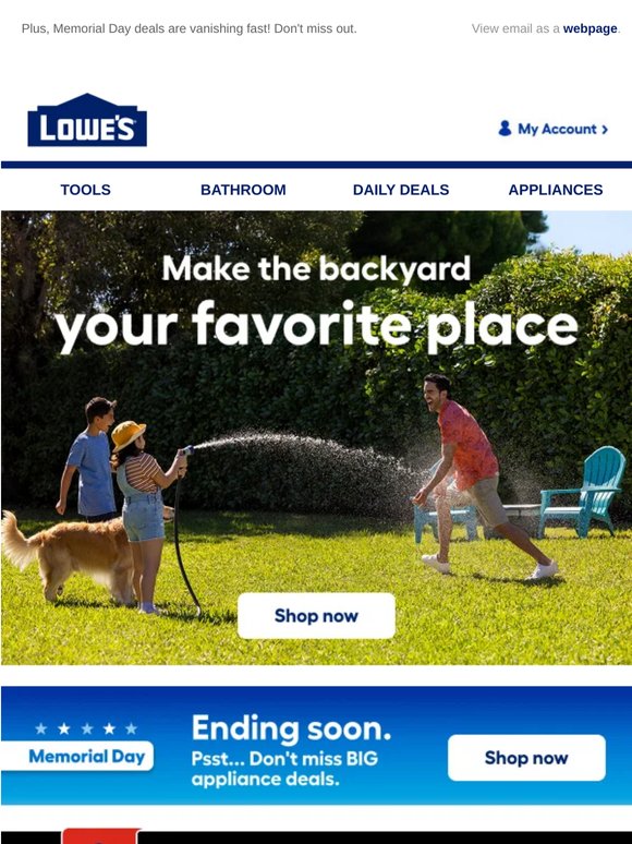 Backyard Deals Are Going Fast — Save Up to 25%
