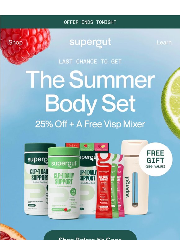 This free gift is almost out of reach