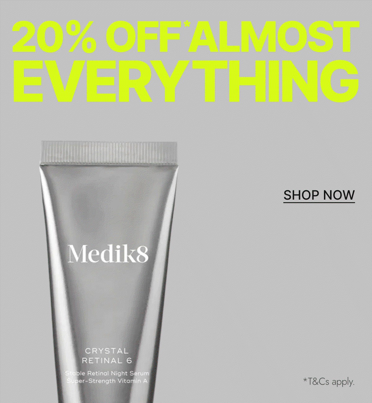 20% off almost everything