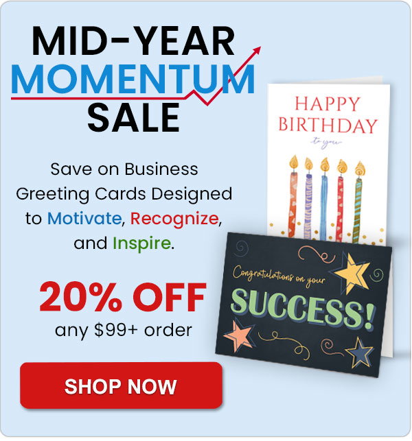 MID-YEAR MOMENTUM SALE - 20% OFF