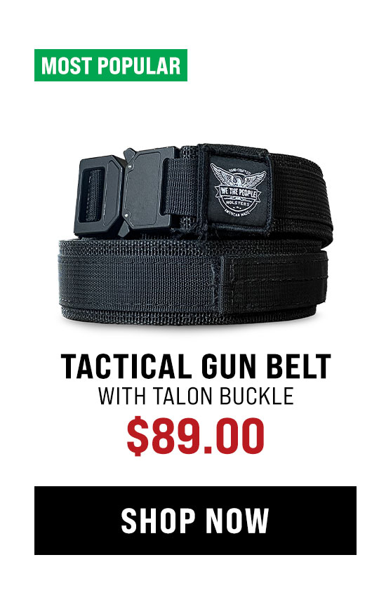Tactical Gun Belt