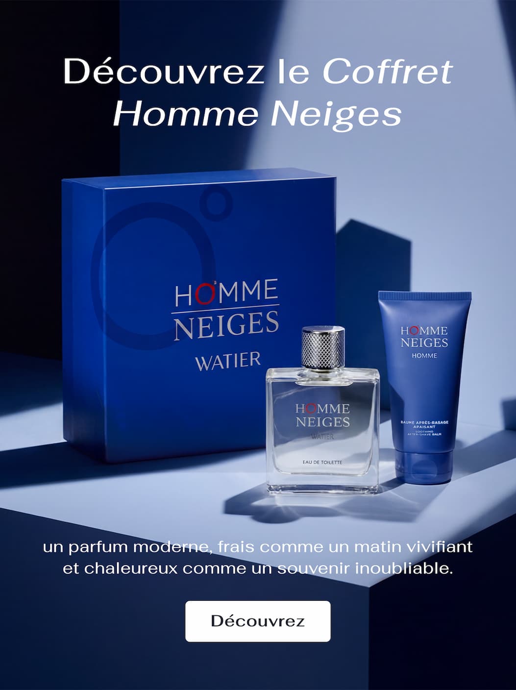 Découvrez le Coffret Homme Neiges
