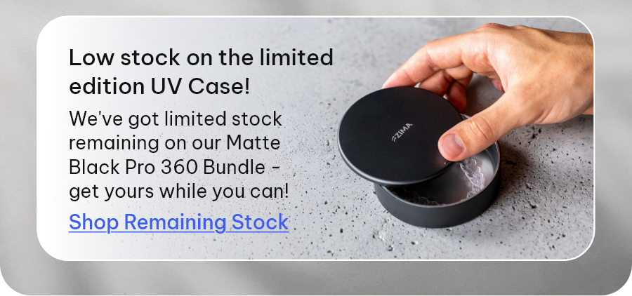 Low stock on the limited edition Zima Go! Matte Black Bundle won’t be back soon grab yours while it lasts! [Shop Remaining Stock]
