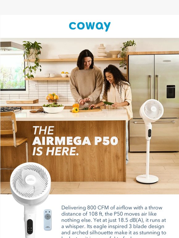 Introducing the Airmega P50