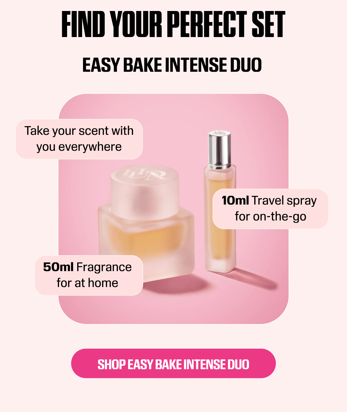 FIND YOUR PERFECT SET