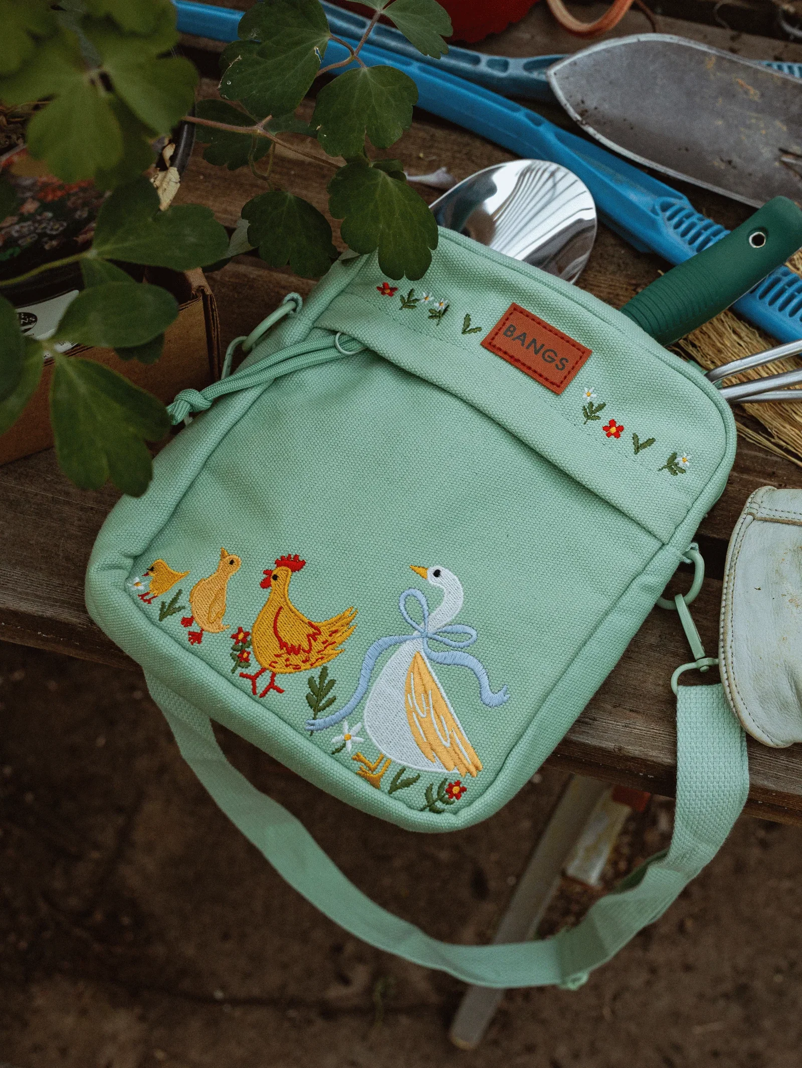 Image of Feathered Friends Crossbody Bag