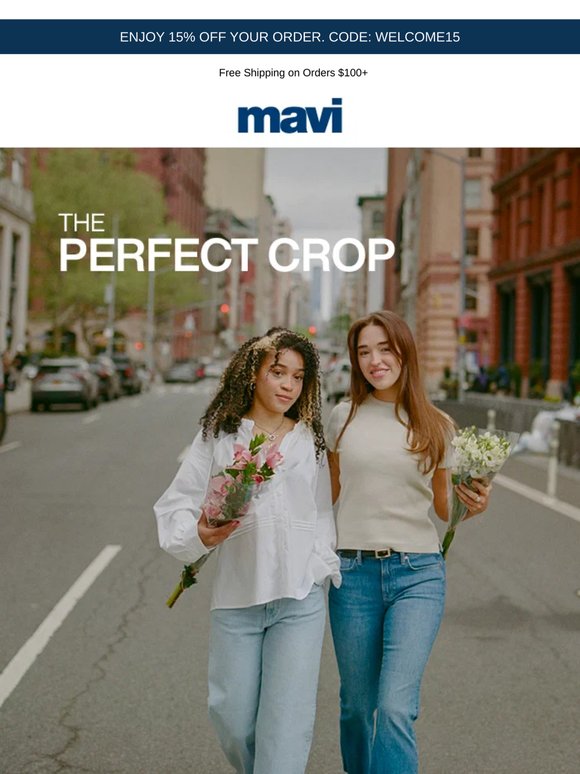 NEW Cropped Denim