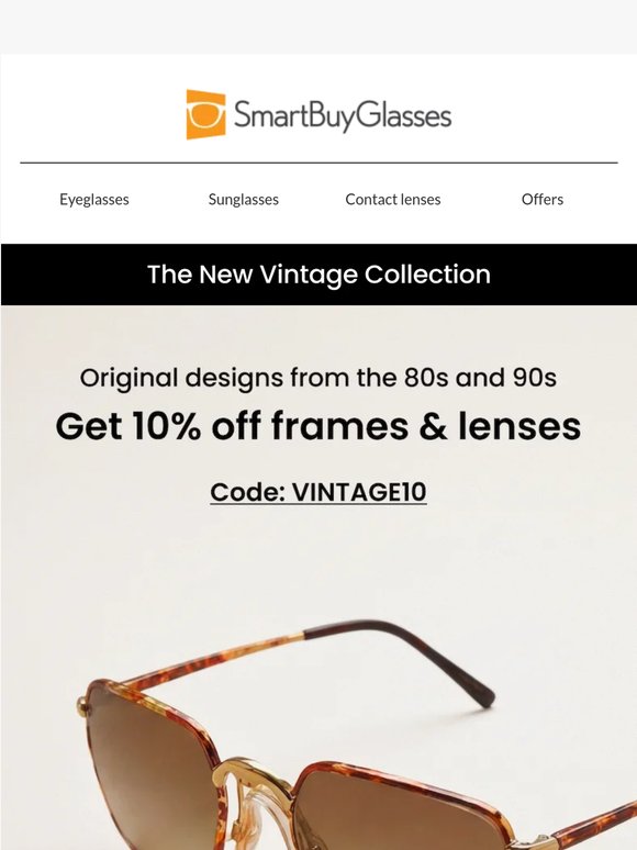 I've always had a thing for vintage frames