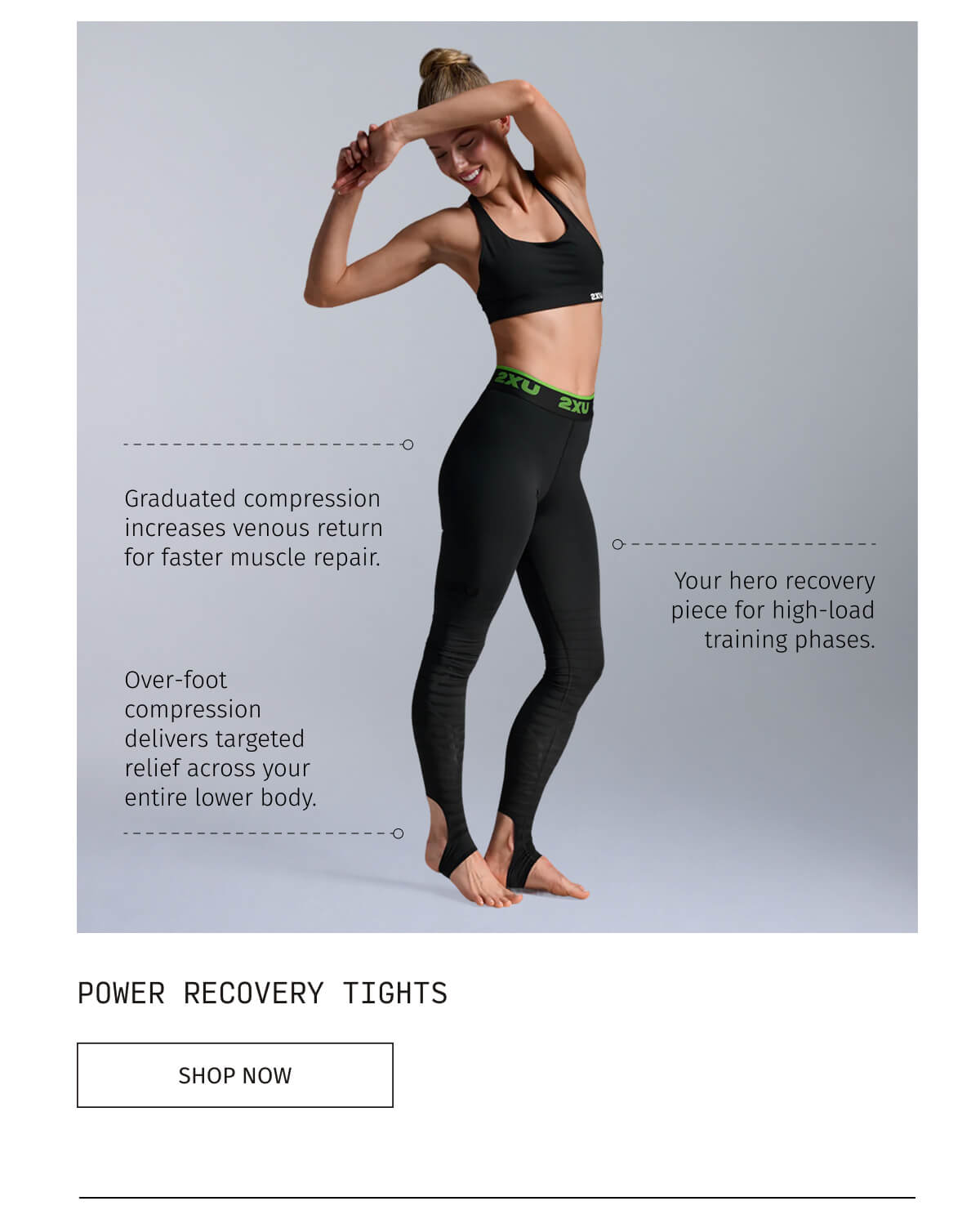 POWER RECOVERY TIGHTS | SHOP NOW 