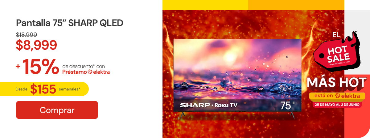 Pantalla Sharp